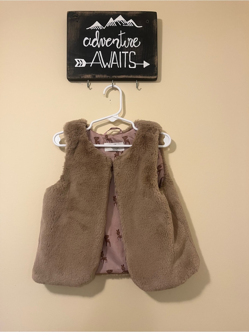 H&M Kids Faux Fur Vest